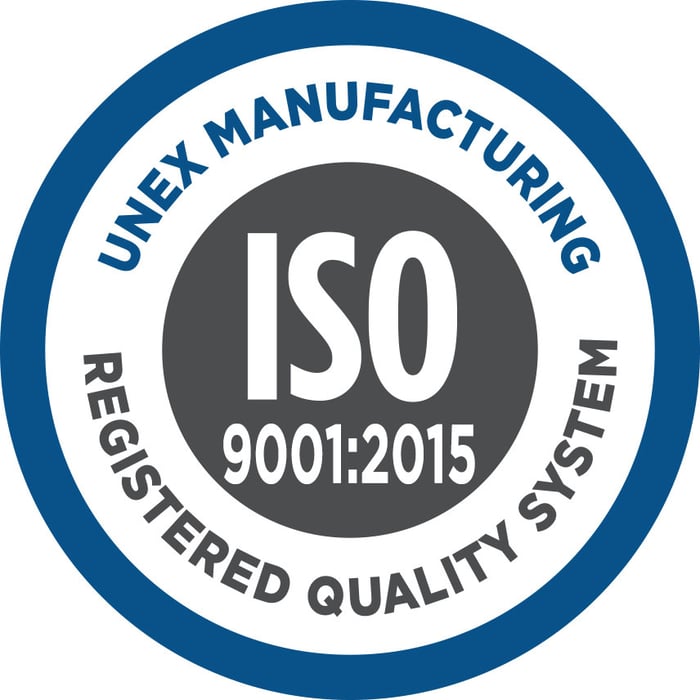 UNEX Manufacturing Earns ISO 9001 Certification Update