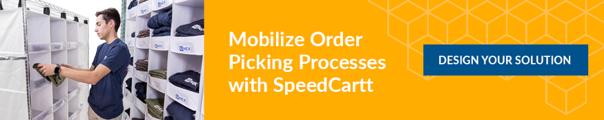 Mobilize order picking processes with SpeedCartt